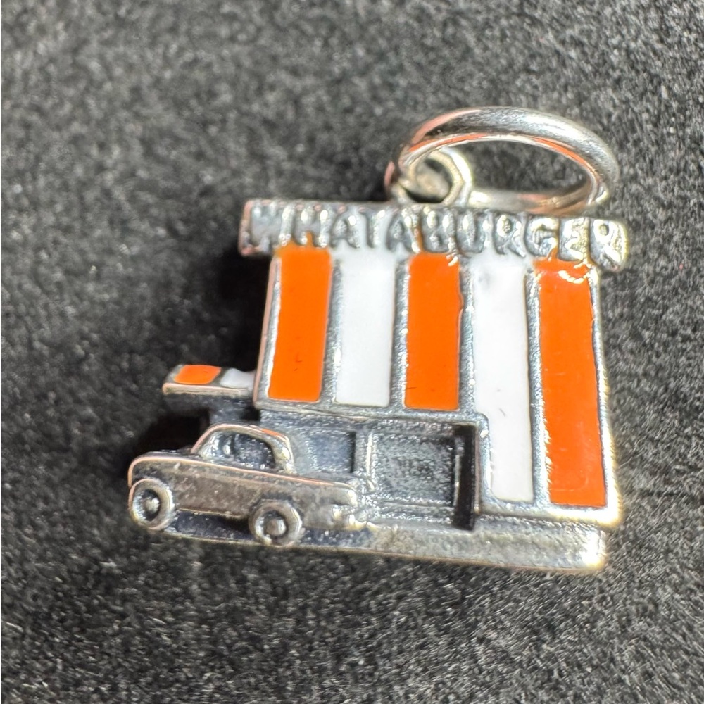 James Avery Whataburger Charm Pendant